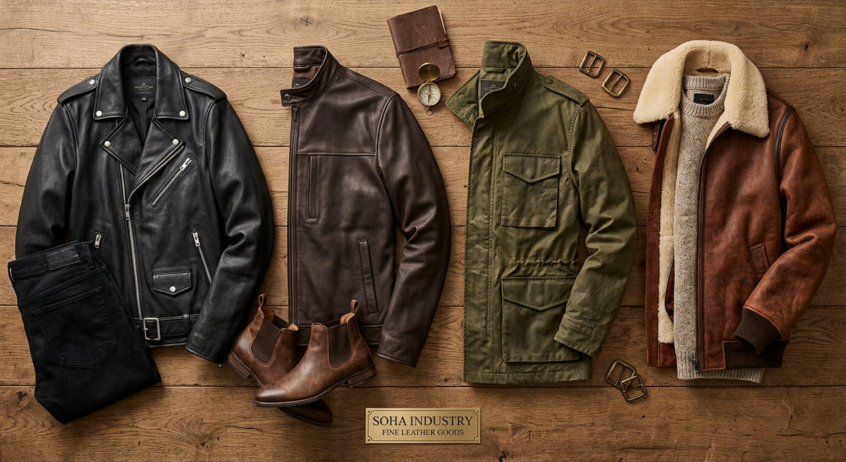 Men Leather Jacket