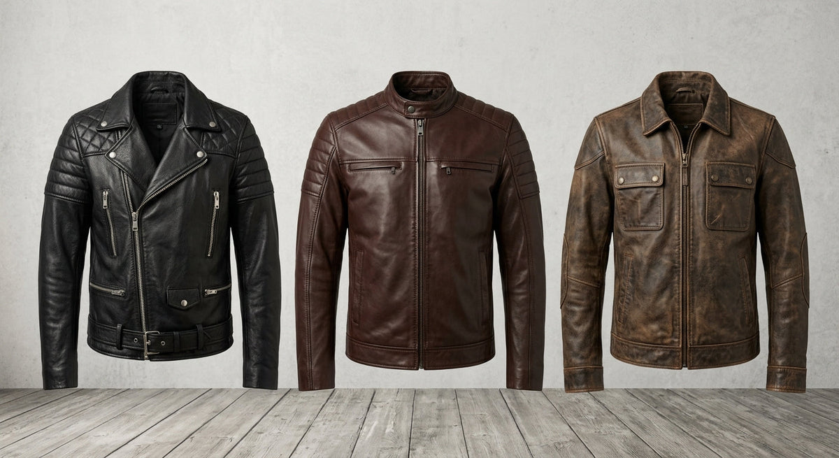 Men Biker Jacket