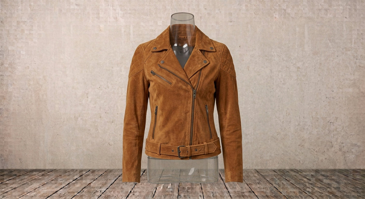 Women Suede Jacket